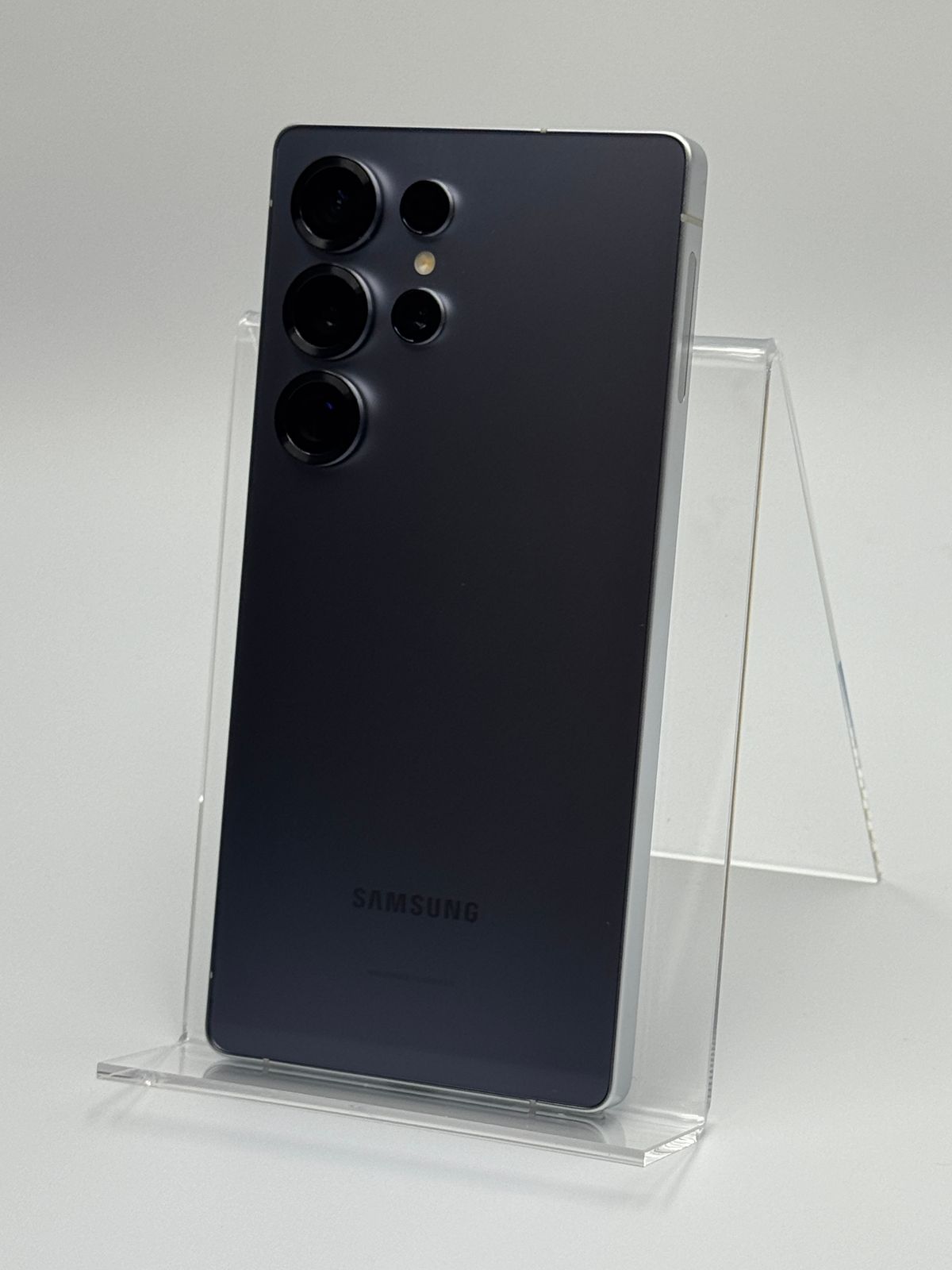 C Galaxy S 25 Ultra SCG 32 チタニウムシルバーブルー SIMフリー ネットワーク利用制限△