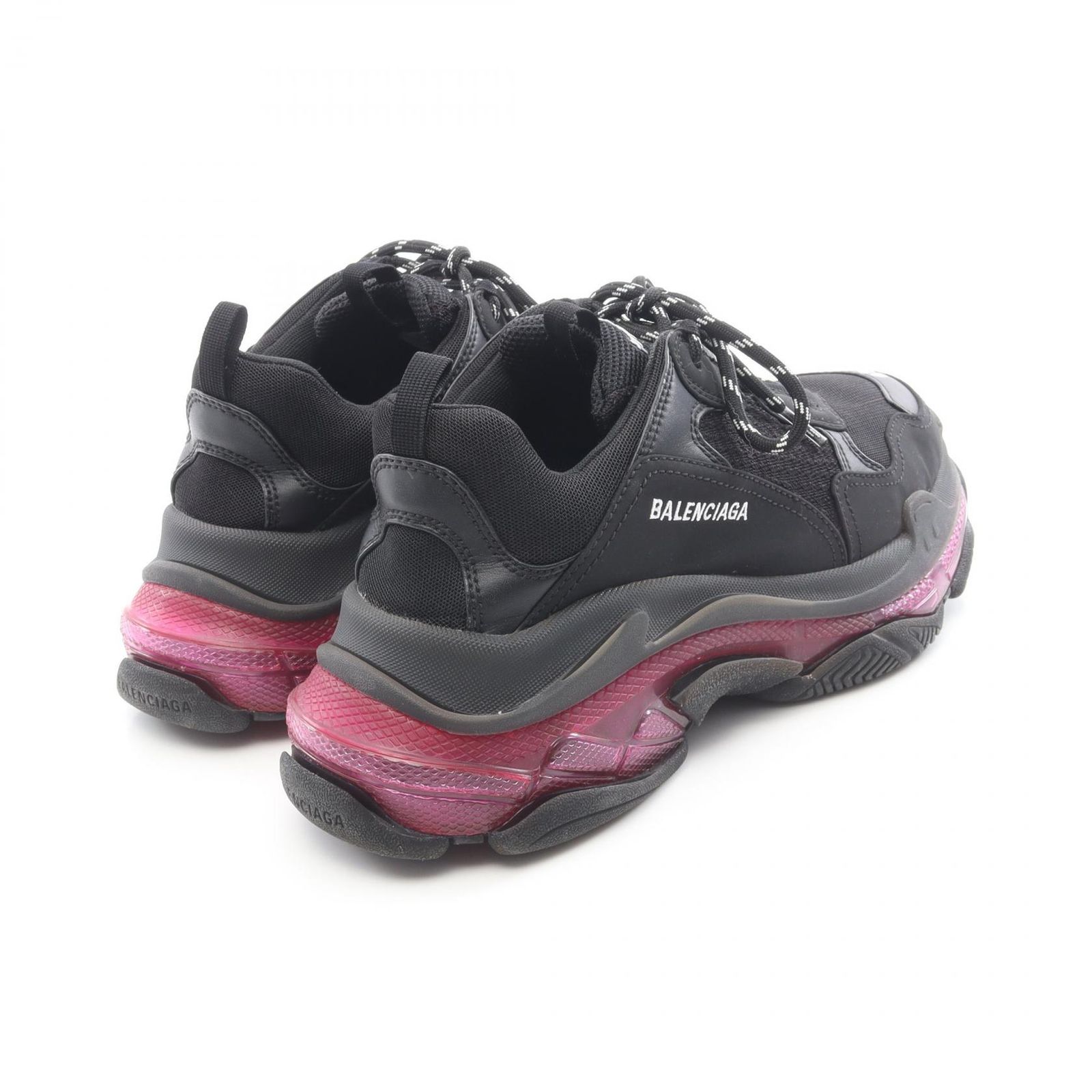 バレンシアガ BALENCIAGA スニーカー Triple S トリプルS ブラック その他 CLEAR SOLE SNEAKER メンズ A