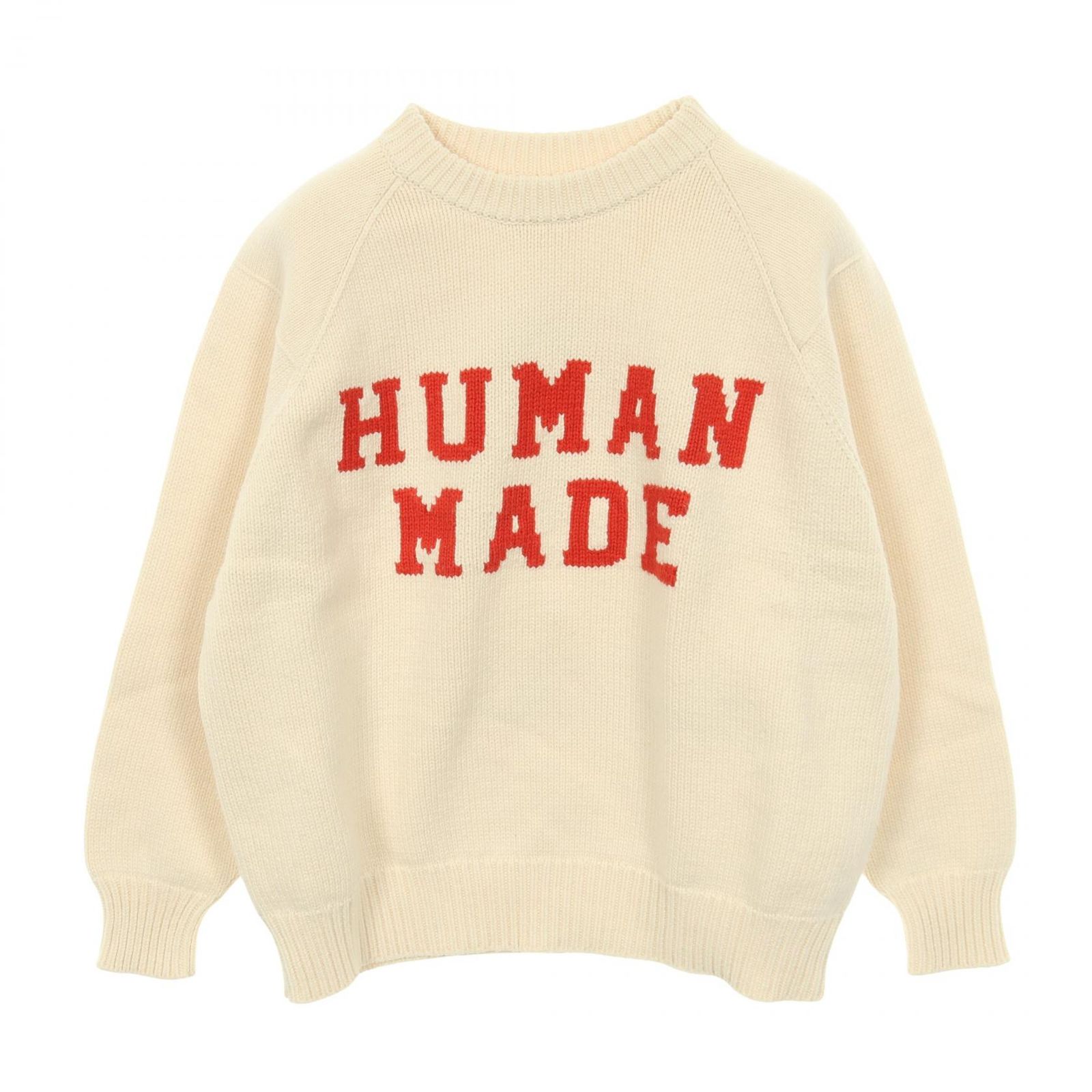 ヒューマンメード HUMAN MADE ニット タイガー コットン ウール セーター レディース A