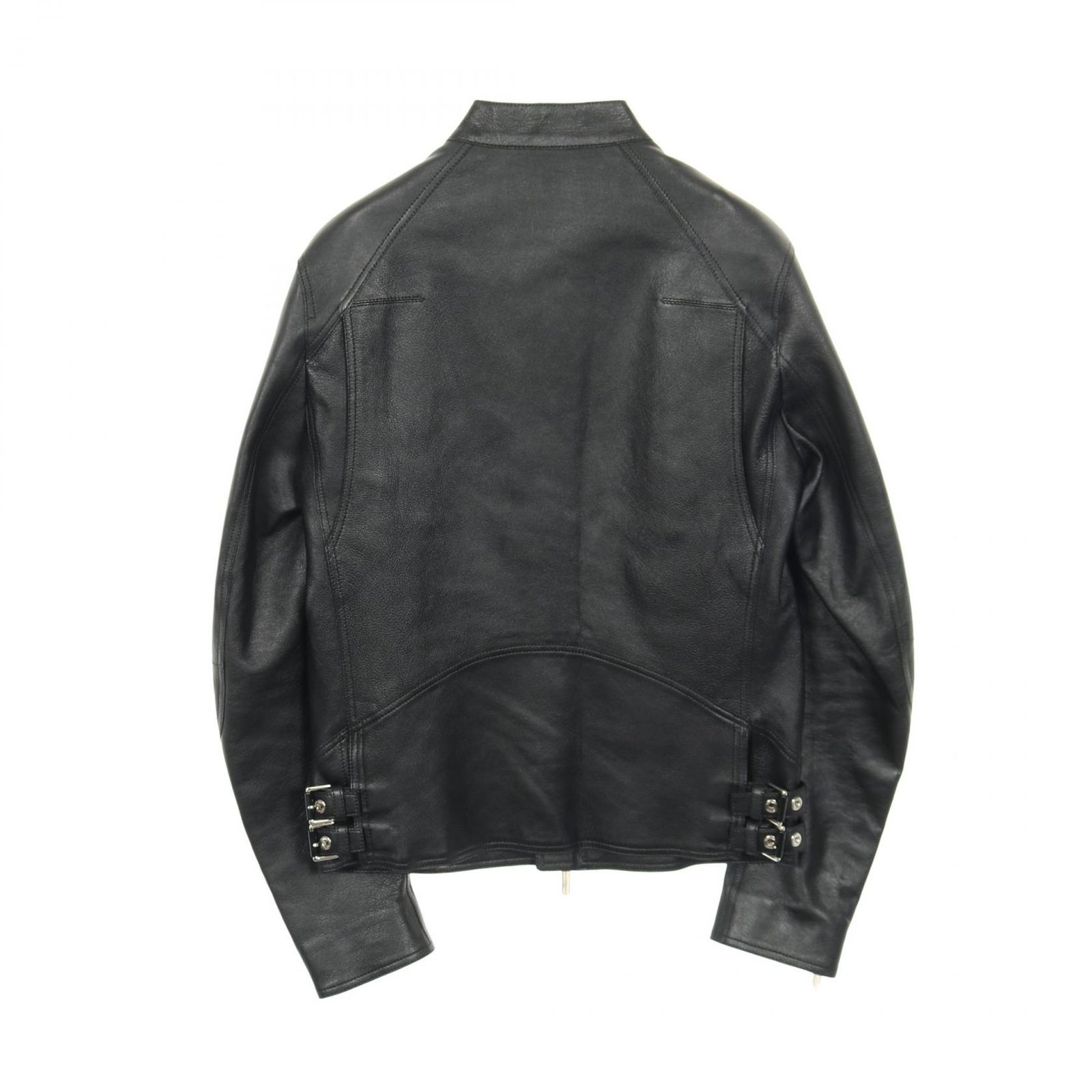 ディオール・オム DIOR HOMME ライダースジャケット Bee ロゴ レザー 