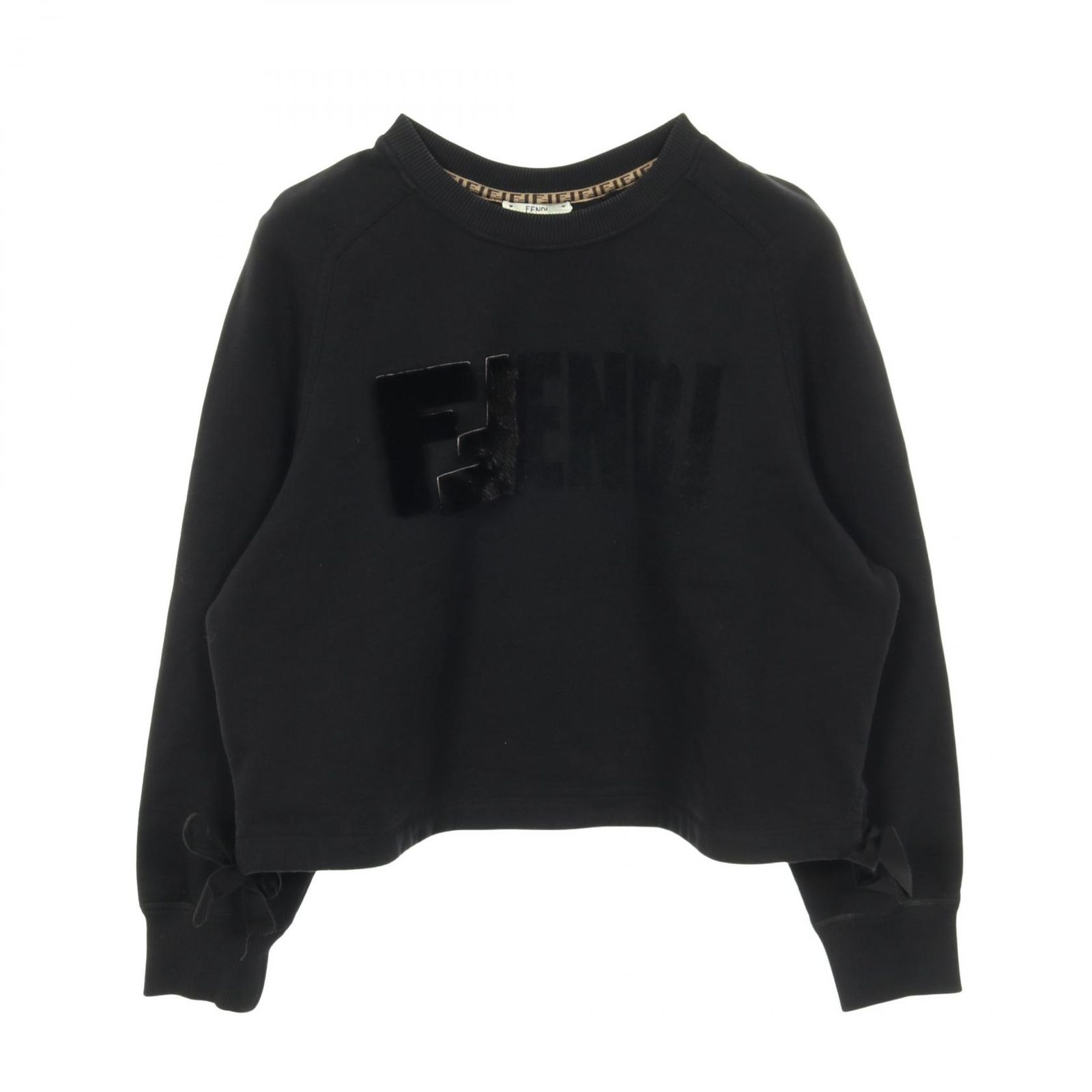 フェンディ FENDI スウェット FFロゴ コットン レディース B