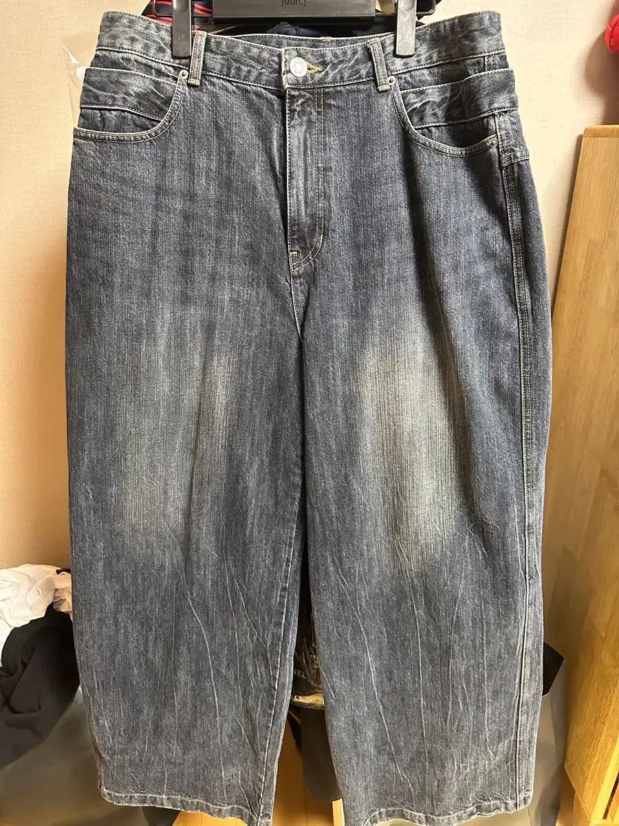48 Juun.J 25 ss ダブル ウェスト デニム
