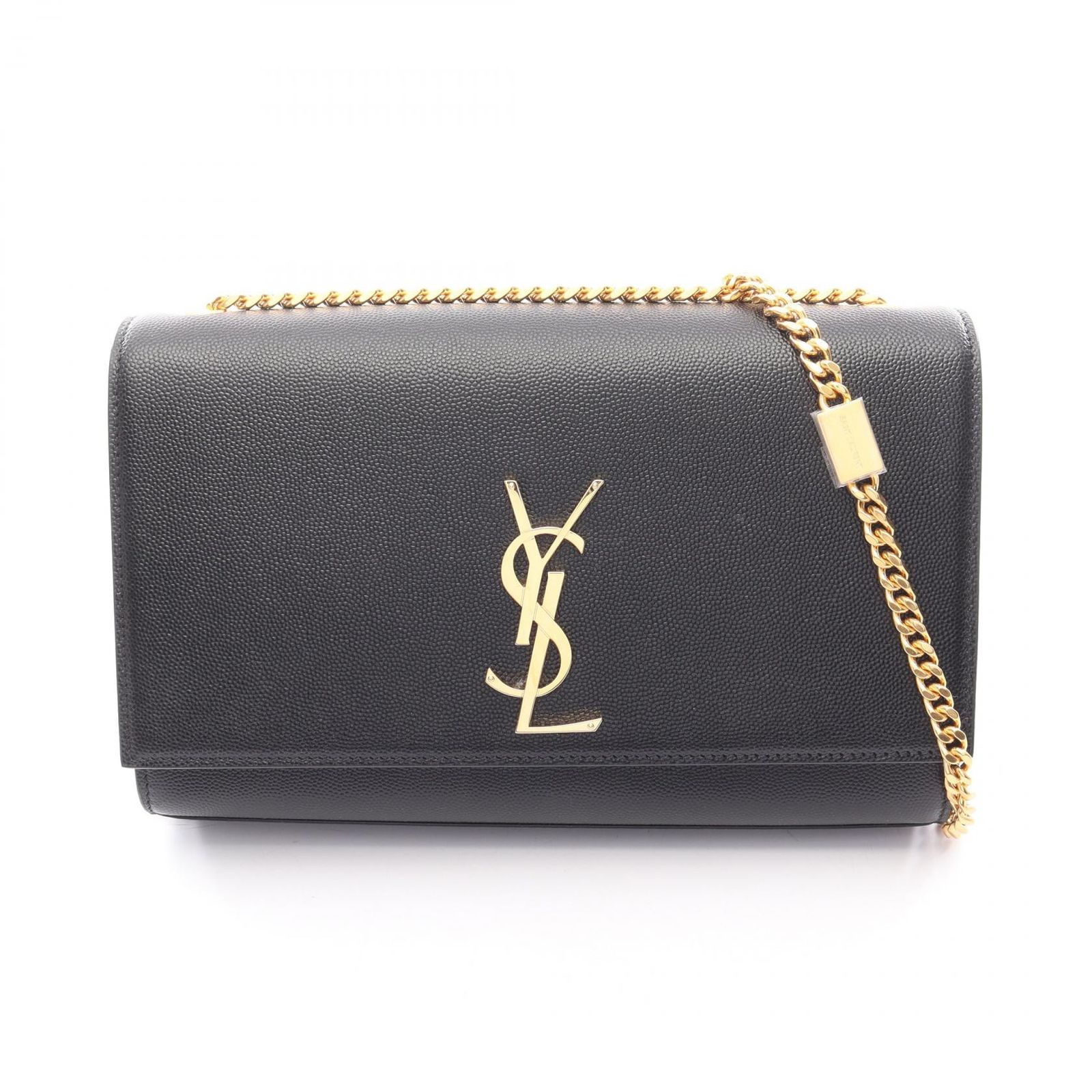 サンローランパリ SAINT LAURENT PARIS ショルダーバッグ ケイト ネロ レザー チェーンショルダー レディース