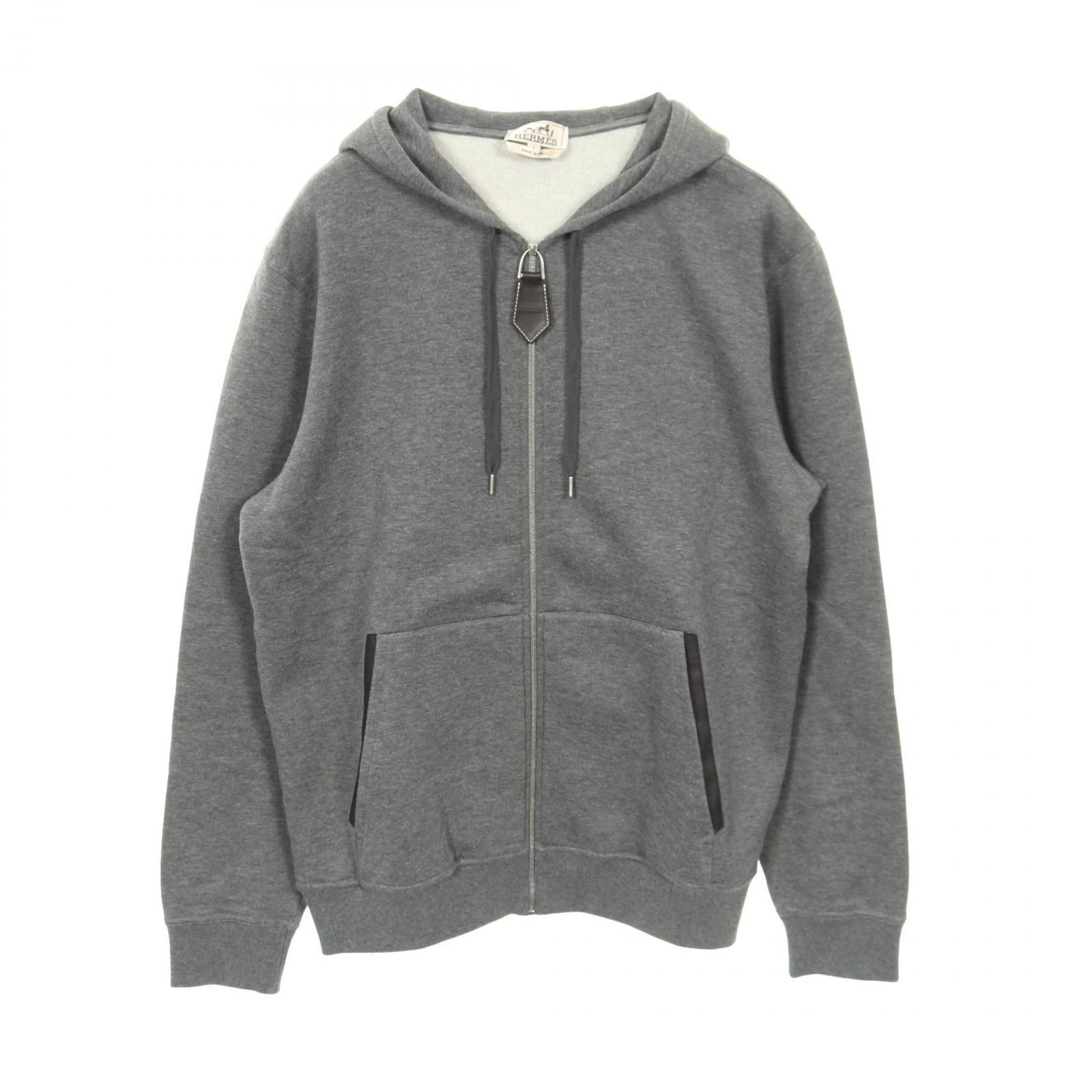 エルメス HERMES パーカー コットン カシミヤ メンズ A