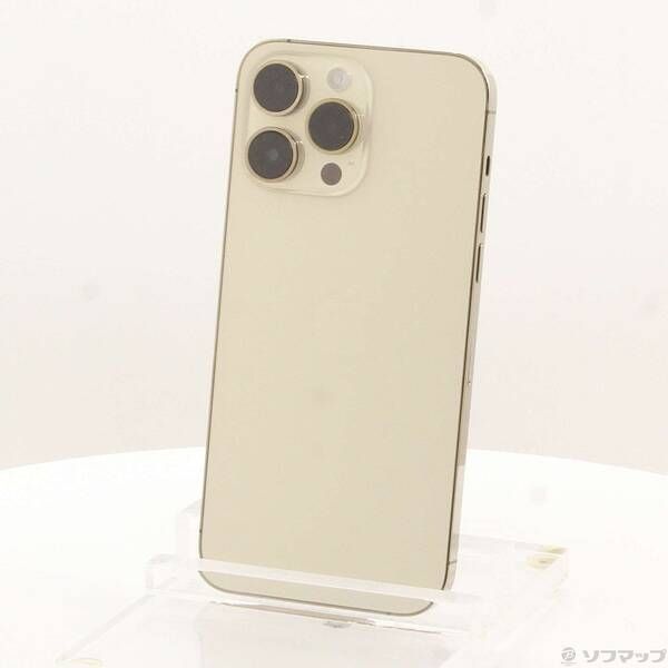 〔 品〕 iPhone 14 Pro Max 512 GB ゴールド MQ 9 H 3 J A SIMフリー 344