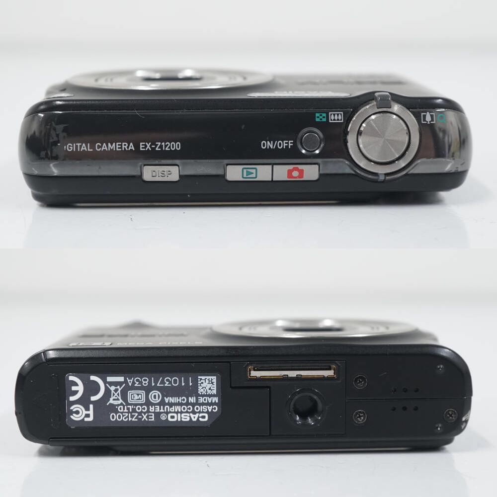 【希少・未使用】カシオ　デジタルカメラ エクシリム　EX-Z1200 ブラック Amazon | CASIO デジタルカメラ EXILIM (エクシリム) ZOOM ブラック EX
