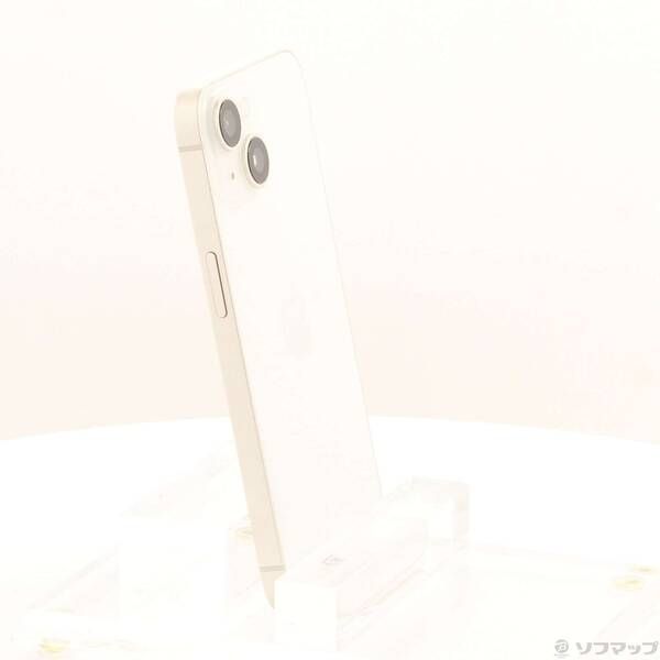 中古品〕 iPhone14 128GB スターライト MPUQ3J／A SIMフリー【348