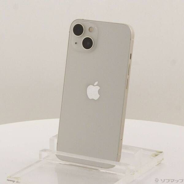 〔 品〕 iPhone 13 256 GB スターライト MLNJ 3 J A SIMフリー 344