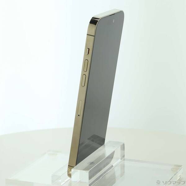 〔 品〕 iPhone 14 Pro Max 256 GB ゴールド MQ 9 D 3 J A SIMフリー 348
