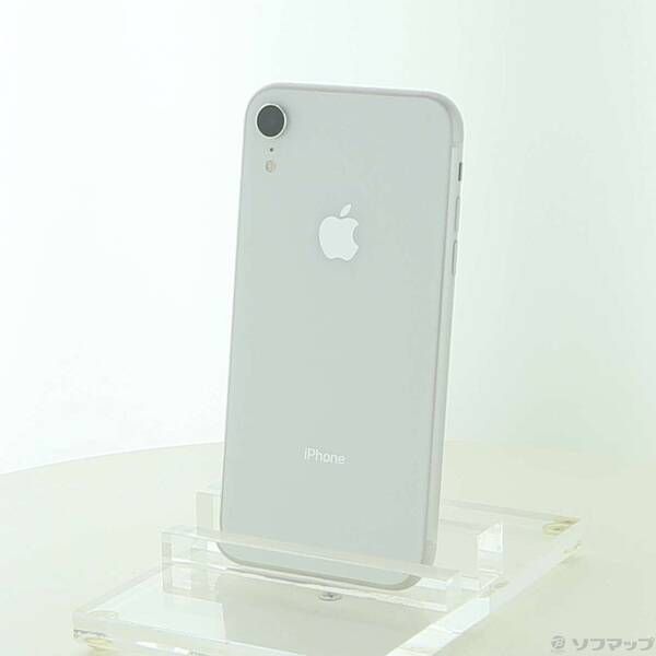〔 品〕 iPhoneXR 128 GB ホワイト MT 0 J 2 A SIMフリー 247