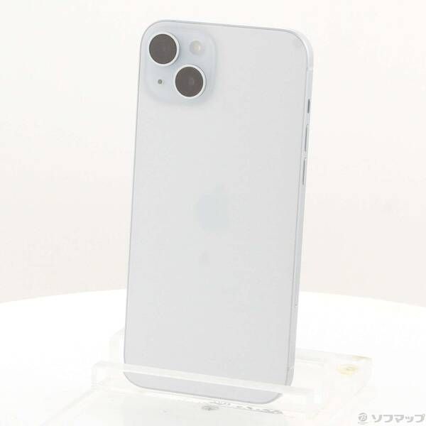 〔 品〕 iPhone 15 Plus 128 GB ブルー MU 0 D 3 J A SIMフリー 196