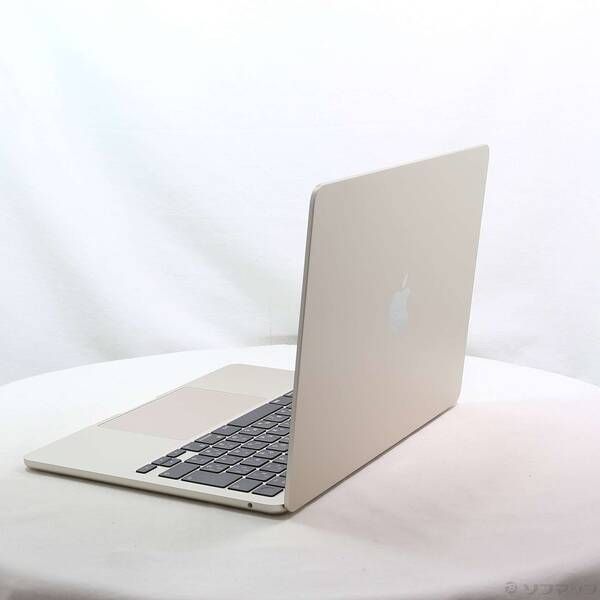 〔 品〕 MacBook Air 13.6-inch Late-2025 MC 8 J 4 A Apple M 3 8コアCPU_8コアGPU 16 GB スターライト 〔15.7 Sequoia〕 344