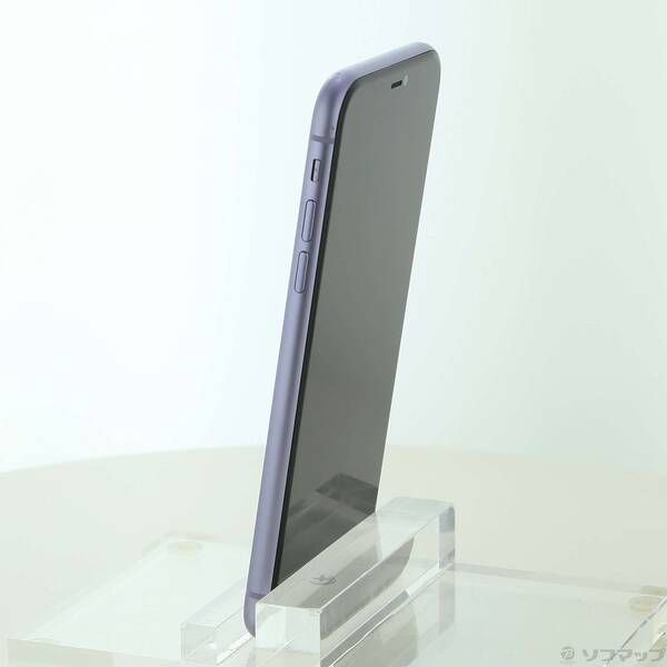 〔 品〕 iPhone 11 128 GB パープル MWM 52 J A SIMフリー 344