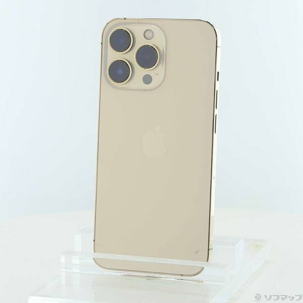 〔 品〕 iPhone 13 Pro 128 GB ゴールド MLUH 3 J A SIMフリー 262