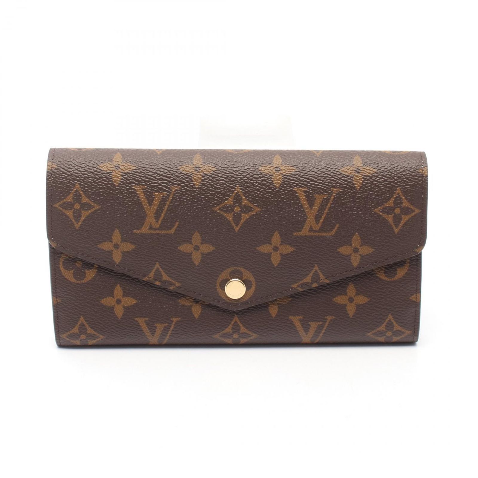 ルイ ヴィトン LOUIS VUITTON 二つ折り長財布 ポルトフォイユ サラ NM ブルーオランプ M 83580 レザー レディース ♥
