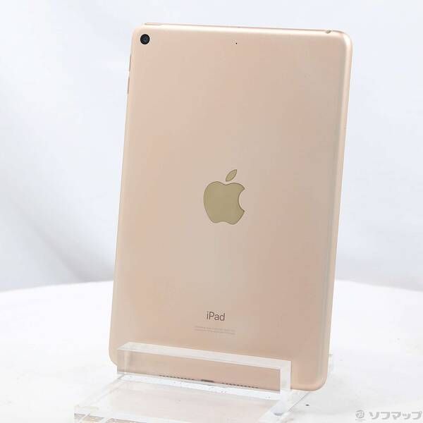 中古品〕 iPad mini 第5世代 64GB ゴールド MUQY2J／A Wi-Fi【348