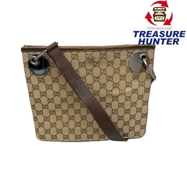 GUCCI(グッチ) GGキャンバス ショルダーバッグ 120841 キャンバス