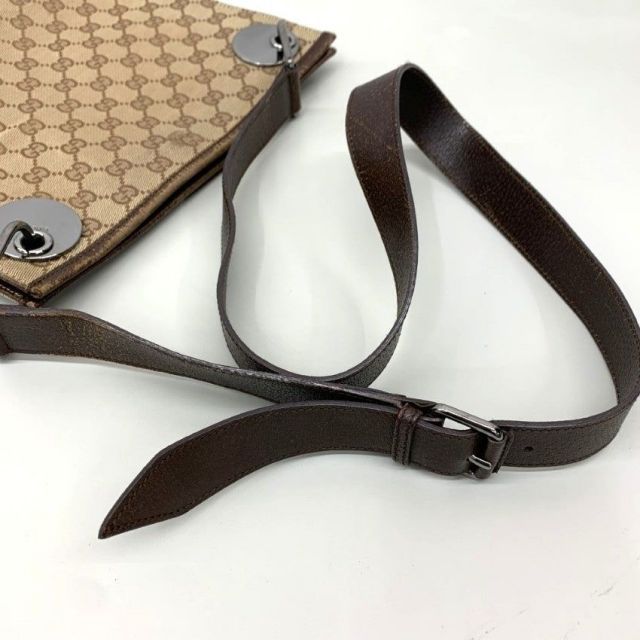 GUCCI(グッチ) GGキャンバス ショルダーバッグ 120841 キャンバス