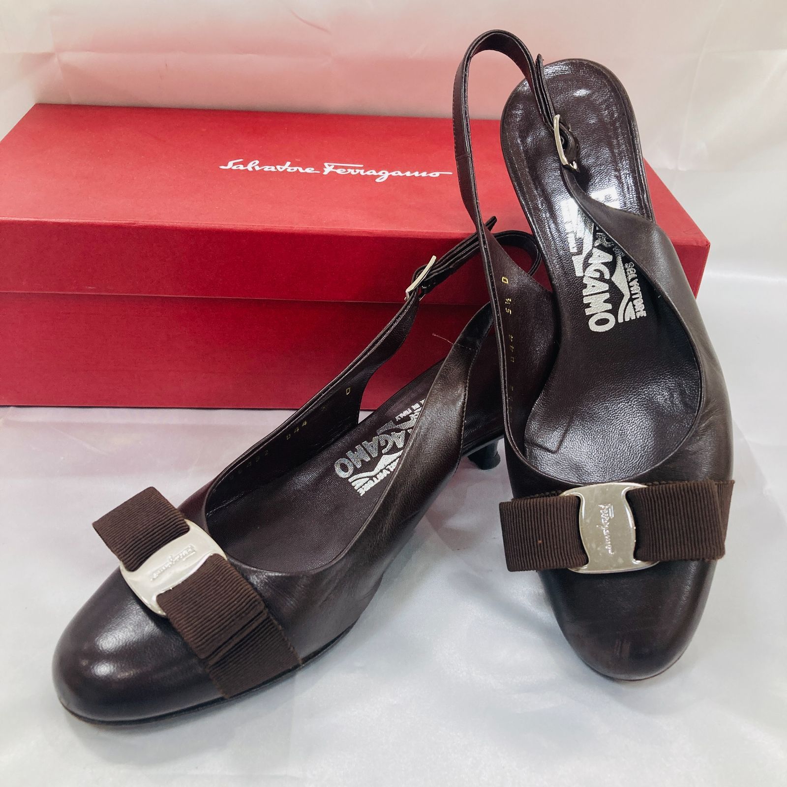 A【22.5~23.0cm】Salvatore Ferragamo サルヴァトーレ フェラガモ