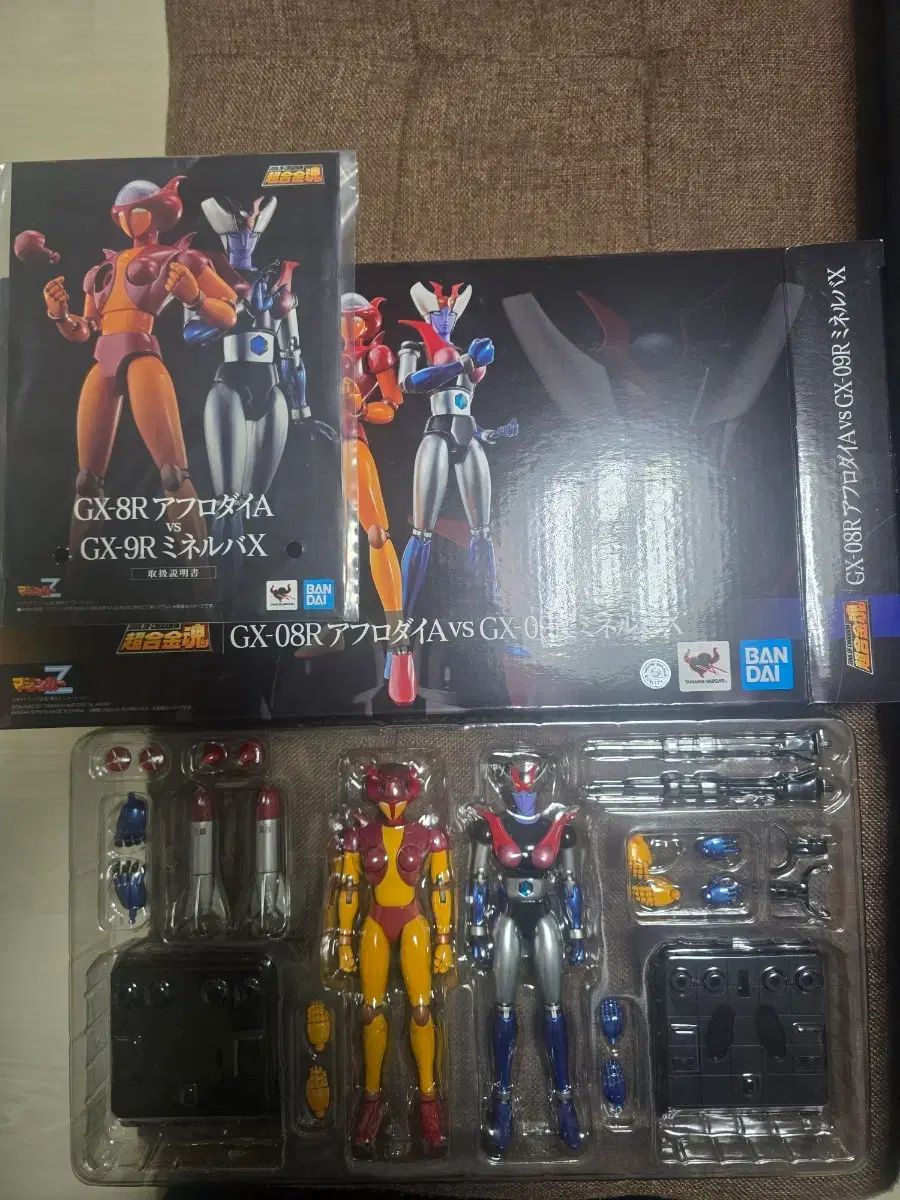 バンダイ 超合金魂 GX-08 R アフロダイ | GX-09 ミネルバ