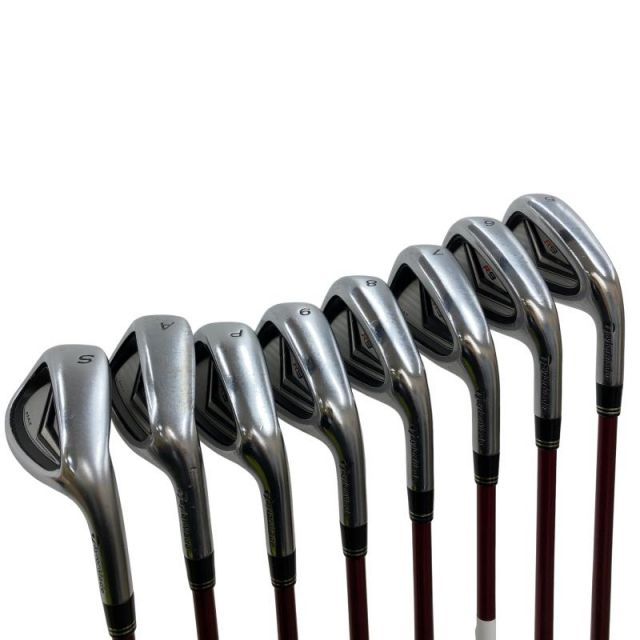 テーラーメイド R 9 MAX 8 S アイアンセット IR Motore 55 アイアン フレックスS メンズ 男性用 右利き 右用 Dランク ゴルフクラブ