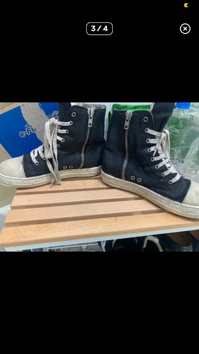 リックオウエンス 42 メンフィス 素材 RICK OWENS ハイトップ