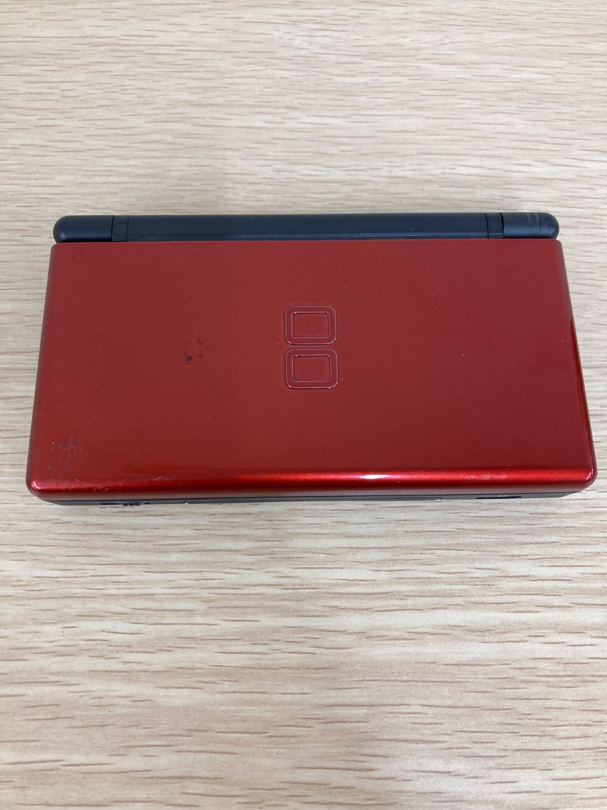 ÷2 通電 Nintendo DS lite ニンテンドー ライト クリムゾンブラック 赤 黒 レッド ブラック 充電器無し タッチペン無し ゲーム機本体 1