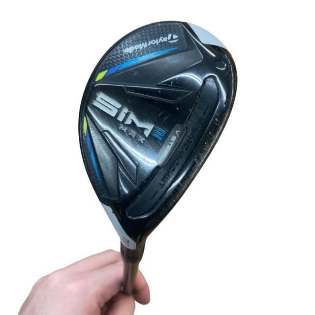 中古】 テーラーメイド SIM2 MAX U3 ユーティリティ UT 純正特注