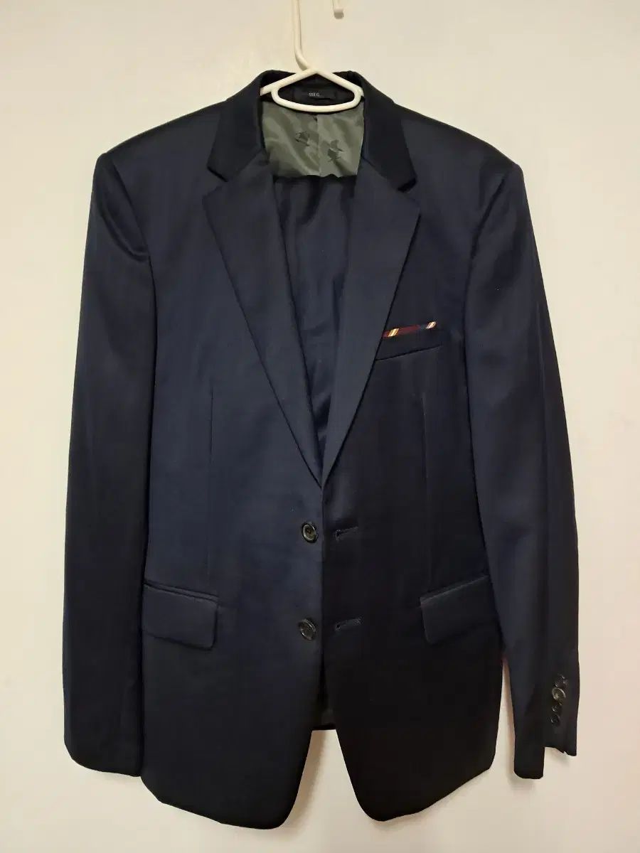 メンズ ネイビー スーツ ジャケット100 32