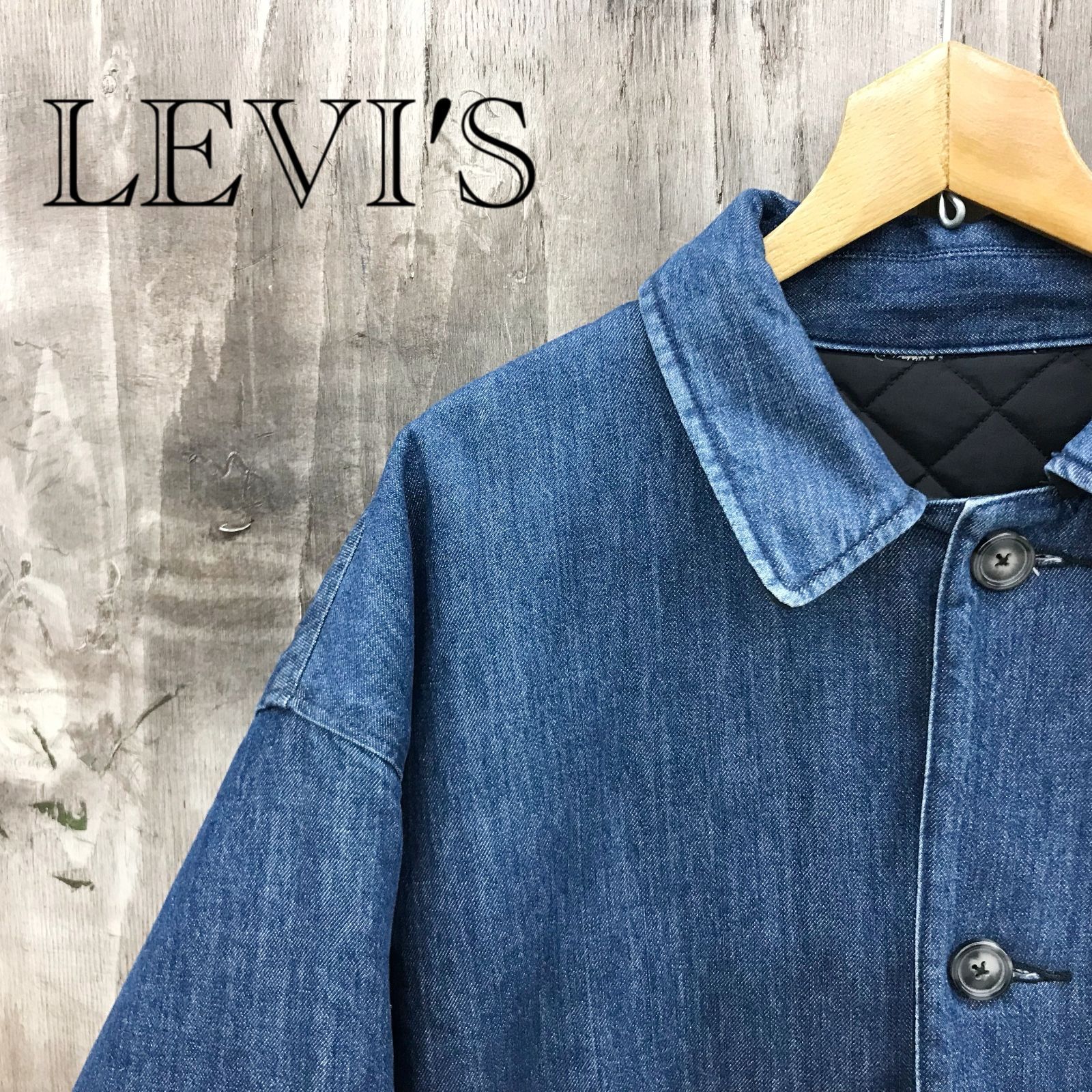 Levis リーバイス A3215-0000 デニム地 キルティング ジャケット 