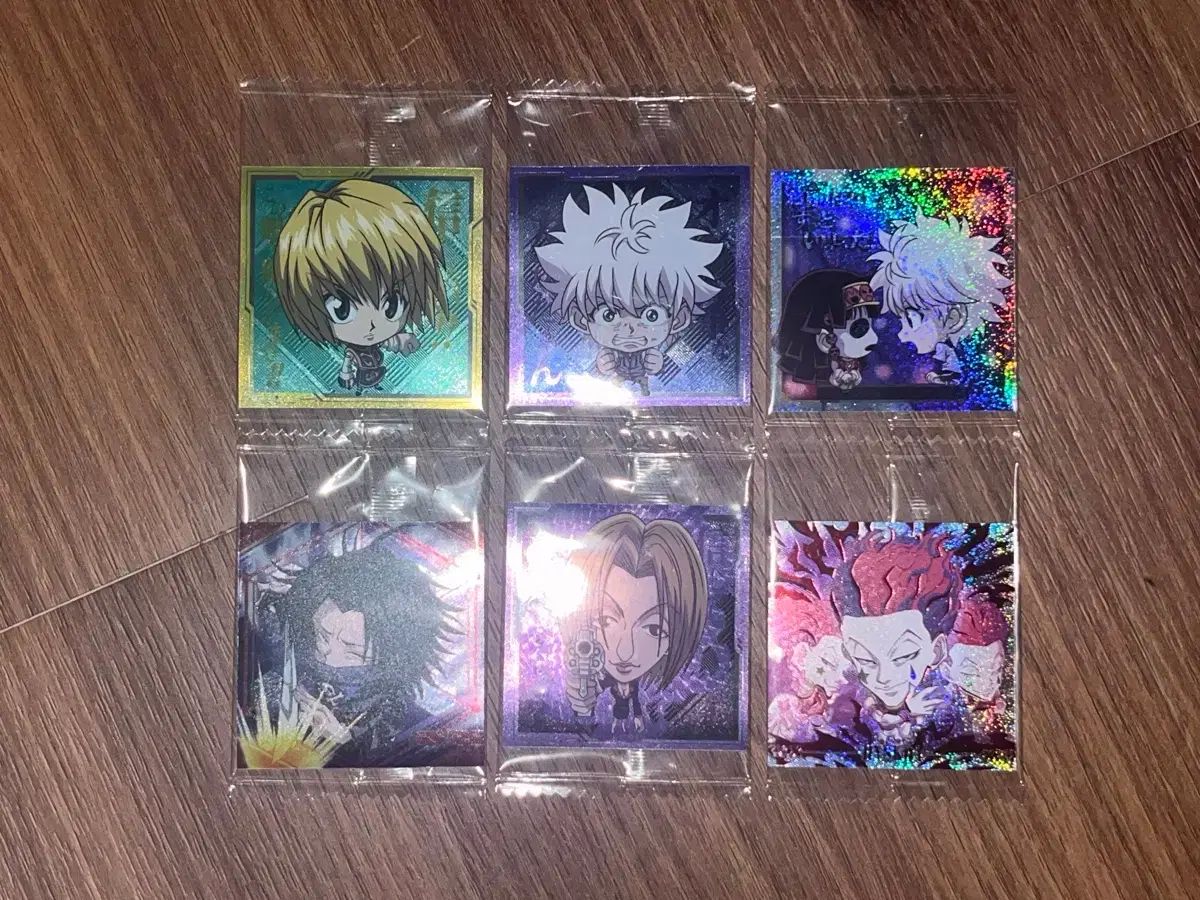 まとめ) HUNTER×HUNTER ウエハース シール ステッカー ヒソカ モロウ