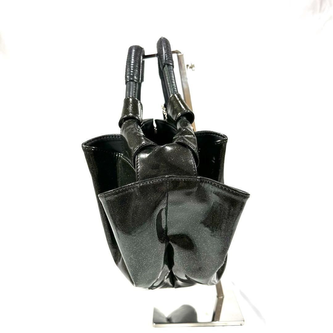 大人気】 LOEWE ロエベ ナッパアイレ トートバッグ パテントレザー