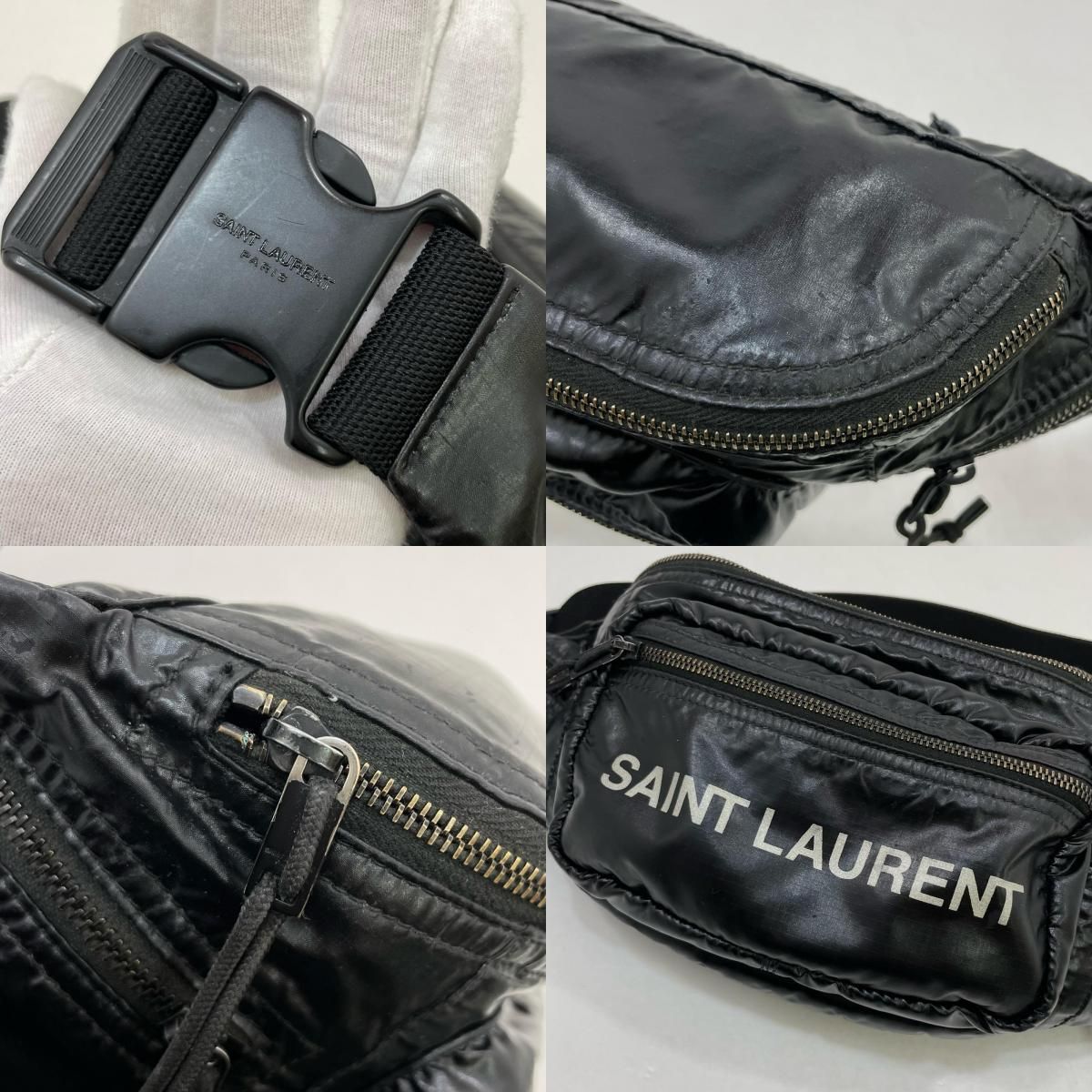 中古】SAINT LAURENT | サンローラン ボディバッグ ウエストバッグ 