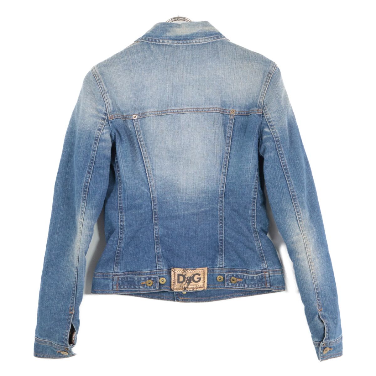 DOLCE&GABBANA ドルチェアンドガッバーナ ｲﾝﾃﾞｨｺﾞ ﾀﾞﾒｰｼﾞ加工 ﾃﾞﾆﾑ