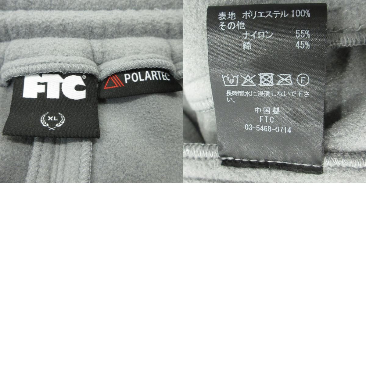  FTC | エフティーシー その他ボトムス FLEECE PANT グレー サイズ XL 107 その他 メンズ