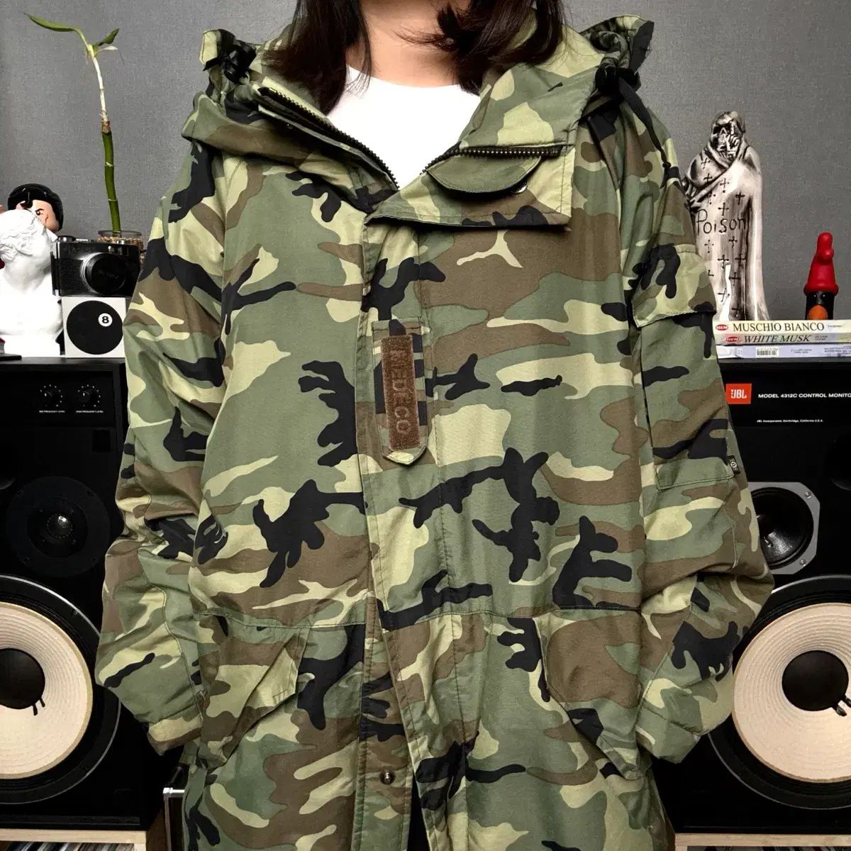 medeco フリースライナー ミリタリーパーカ