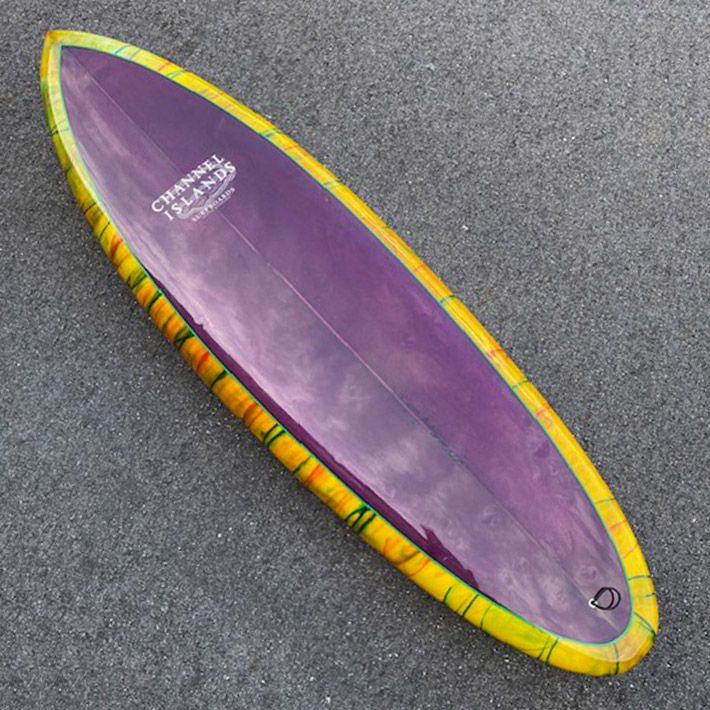 サーフボード 使用状態 A CHANNEL ISLANDS Surfboards チャンネルアイランド MSF 5’9” USA- Rob Machado - 営業止め配送