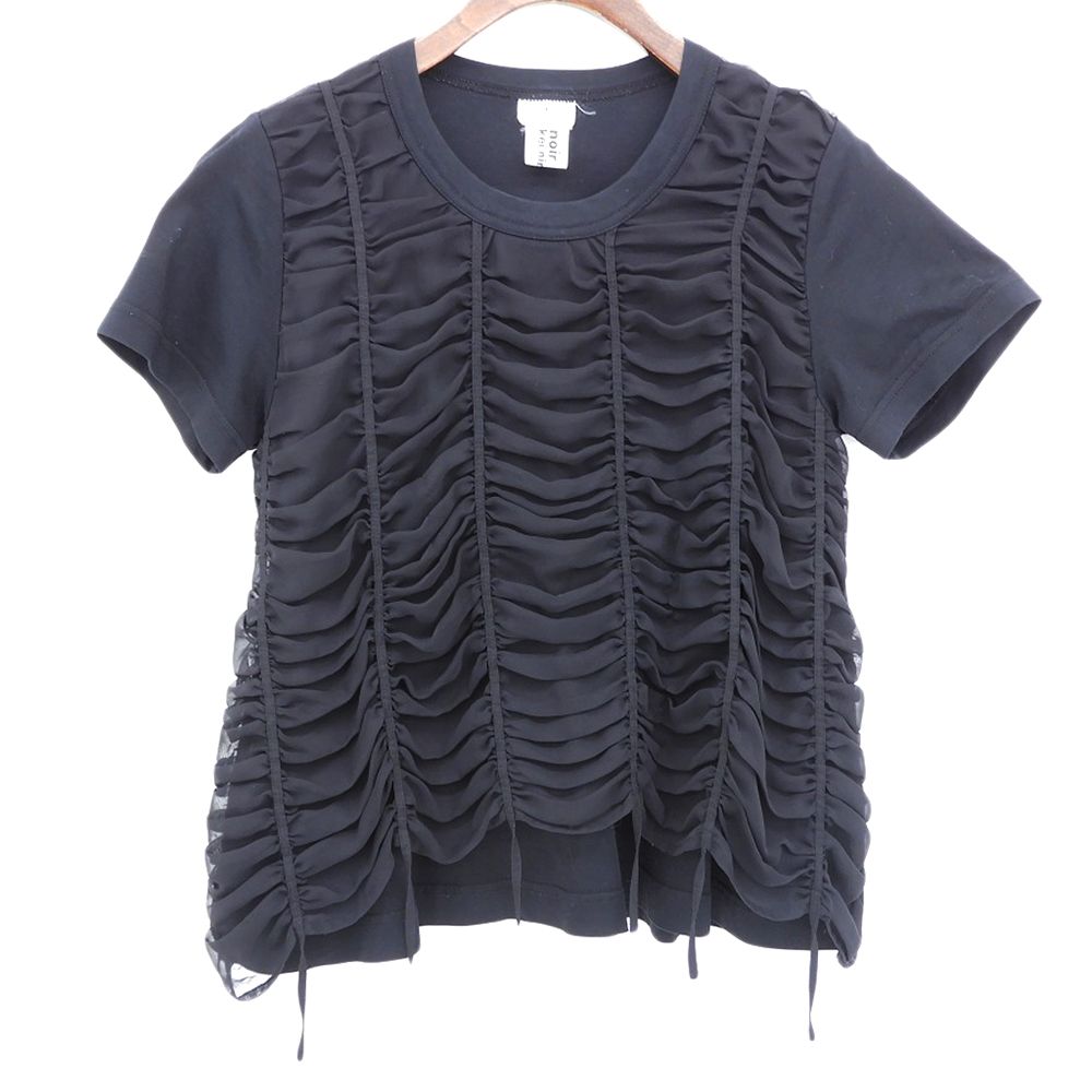 noir kei ninomiya フリルTシャツ　コムデギャルソン COMME des GARCONS Noir Kei Ninomiya コムデギャルソンノワールケイ