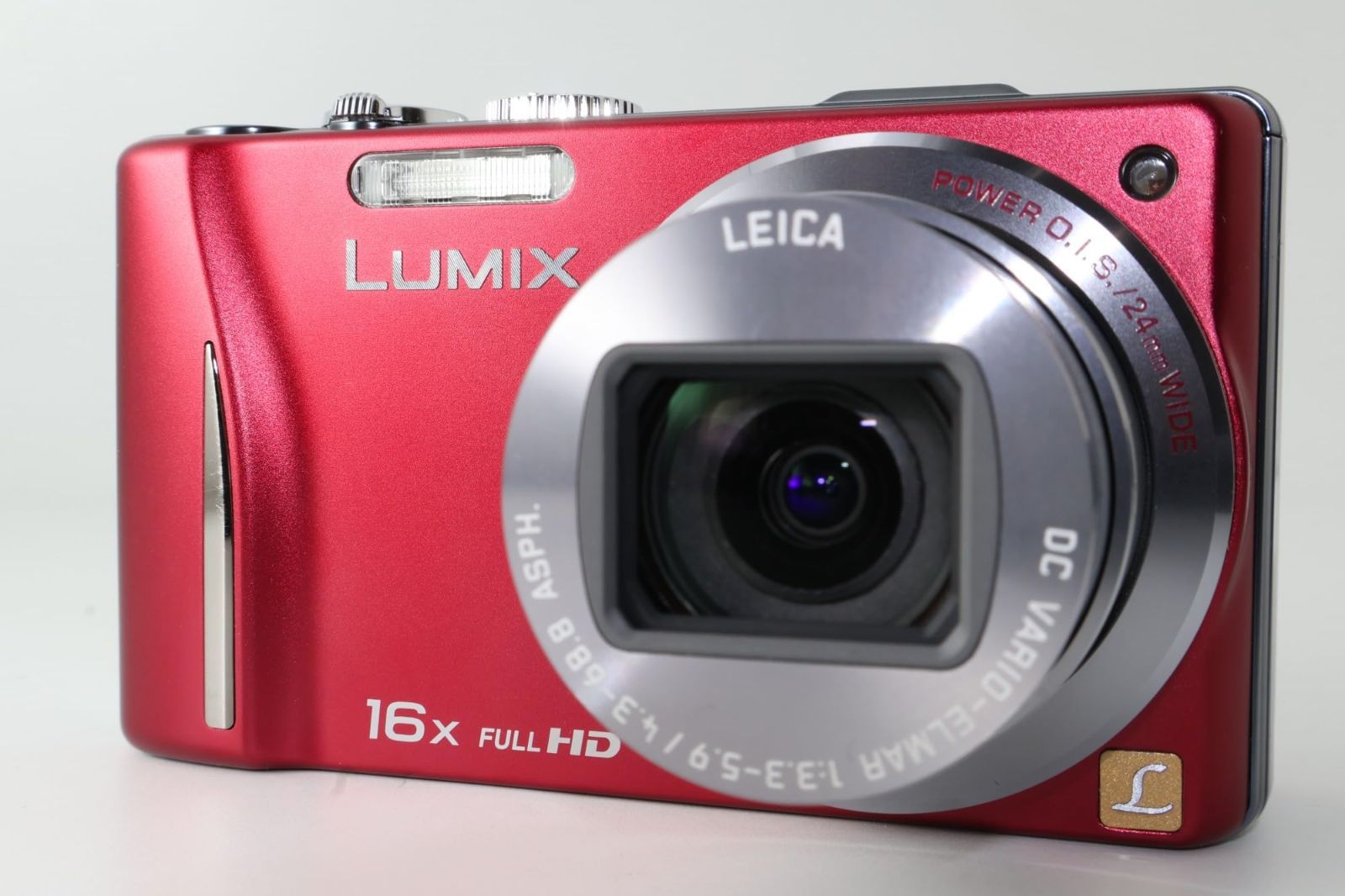 パナソニック デジタルカメラ LUMIX TZ 20 レッド DMC-TZ 20-R