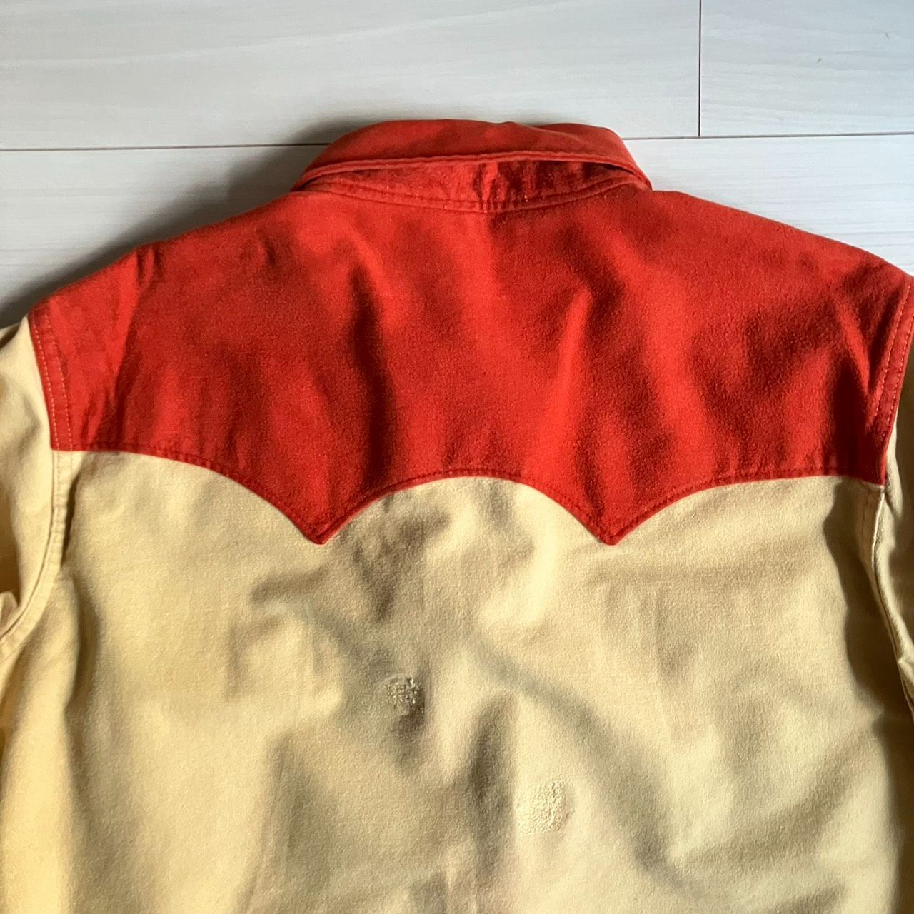 超希少 80s～ ウールリッチ 木村拓哉 着用 ウエスタンシャツ XL