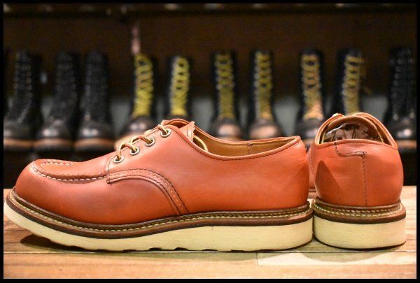 7D 良品 10年】レッドウィング 8103 オックスフォード 赤茶