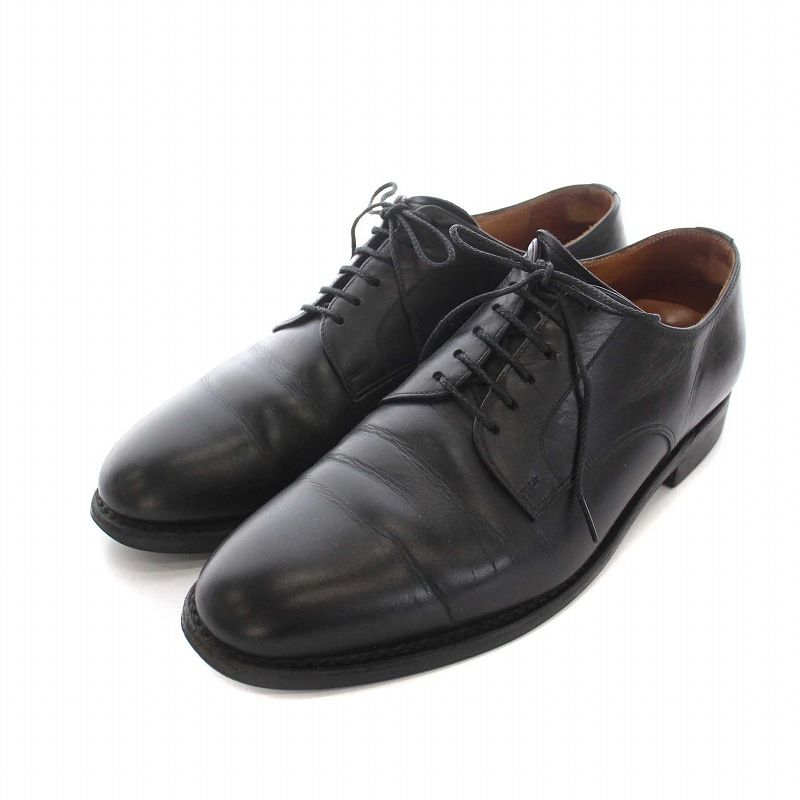 スコッチグレイン SCOTCH GRAIN プレーントゥ ダービーシューズ ビジネスシューズ レザー 24.5 cm 黒 ブラック I 0704 |YM ●D