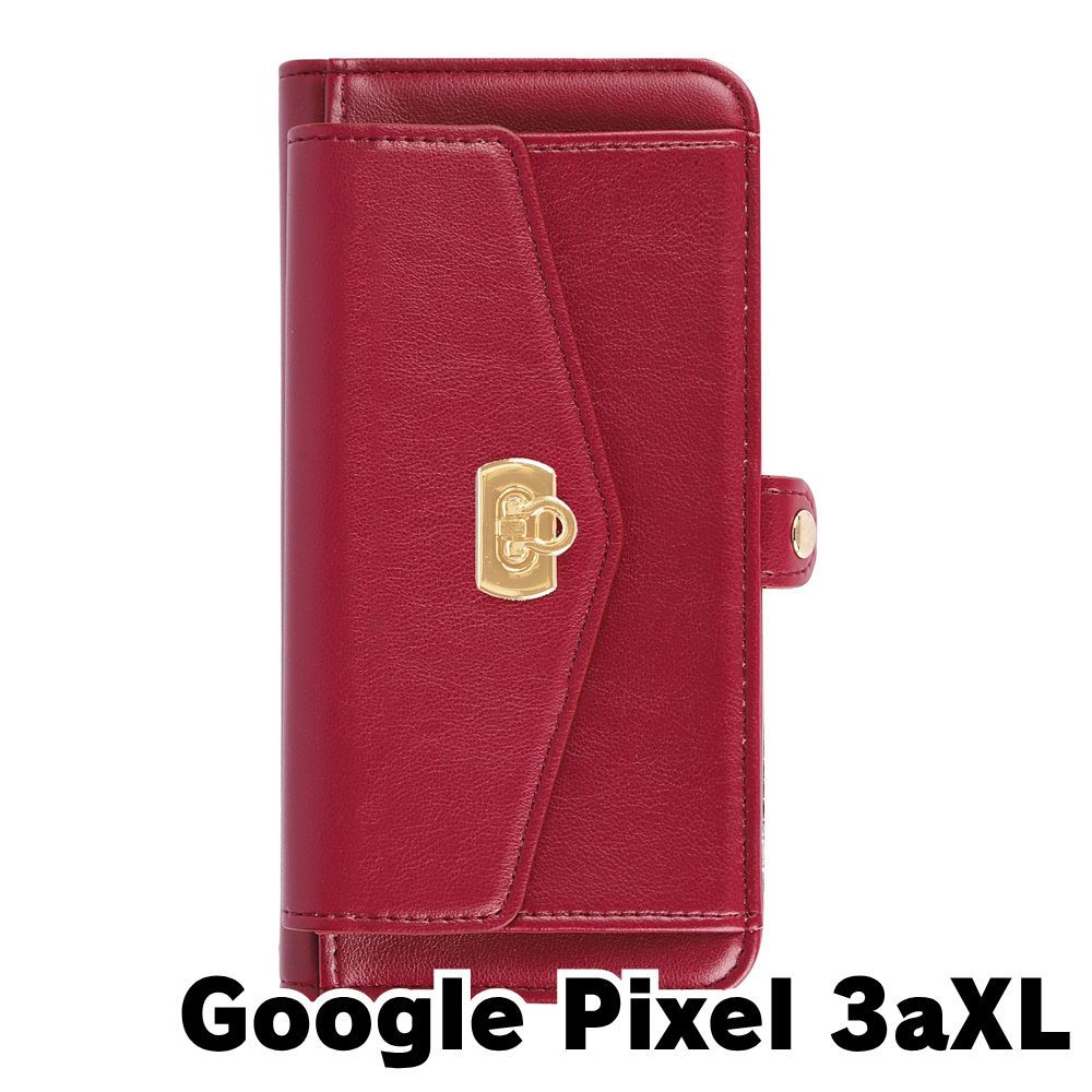新品未使用】Google Pixel 3a XL ストラップ付き 手帳型スマホ ケース
