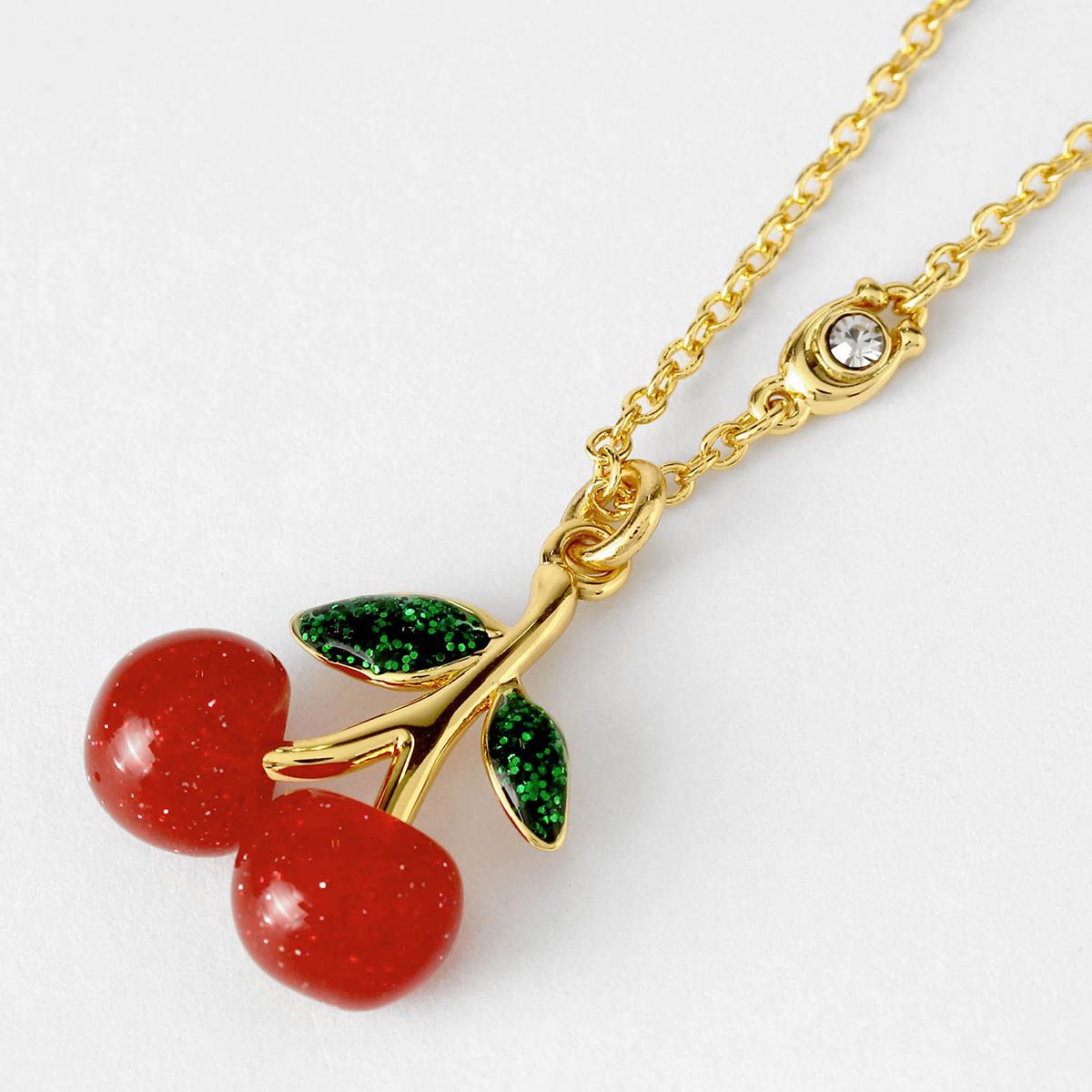 コーチ COACH ネックレス ペンダントネックレス レッド|ゴールド