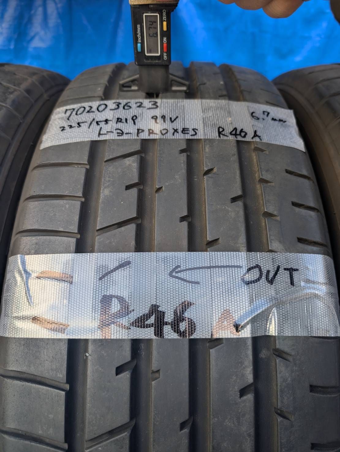タイヤ・ホイール TOYOTIRES 225/55R19 PROXES R46 YA2729 タイヤ・ホイール TOYOTIRES 225/55R19 PROXES R46 YA2729 24年製 日本