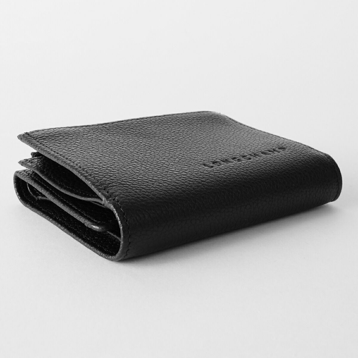  ロンシャン 3つ折り財布 ル フローネ コンパクトウォレット ノワール 三つ折り財布 折り財布