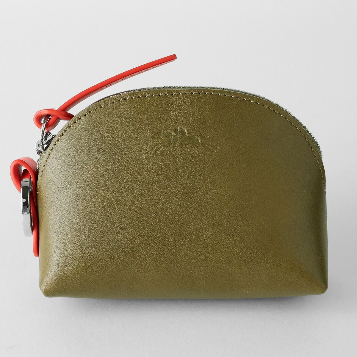 ロンシャン LONGCHAMP ポーチ ポケットコレクション TWO TONE COIN PURSE オリーブ
