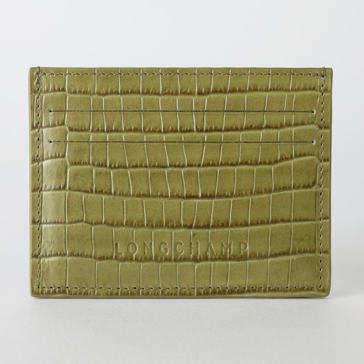 ロンシャン LONGCHAMP カードケース ポケットコレクション カードホルダー オリーブ