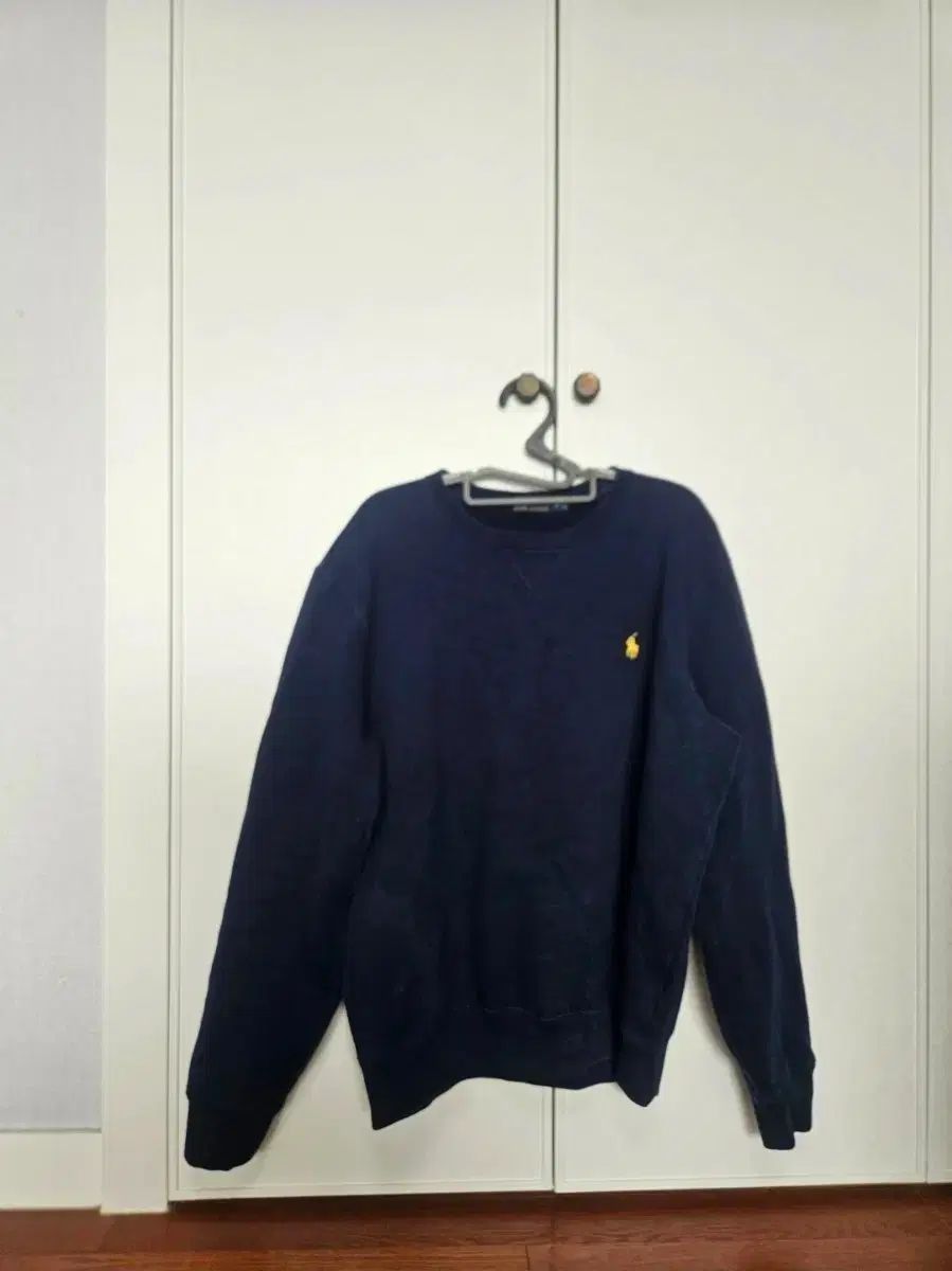 POLO RALPH スウェット 裏起毛 LAUREN ネイビー M POLOラルフローレン