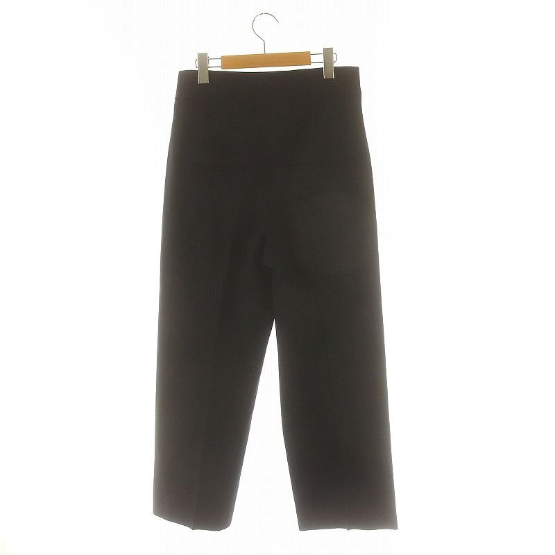 エーピーストゥディオ AP STUDIO アパルトモン 23 AW T R wide slacks パンツ スラックス 34 XS 濃紺 ネイビー KO OS SH